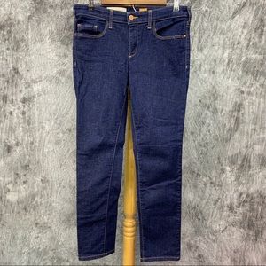 Pilcro Serif Fit Skinny Jeans Sz 30 Dark Wash